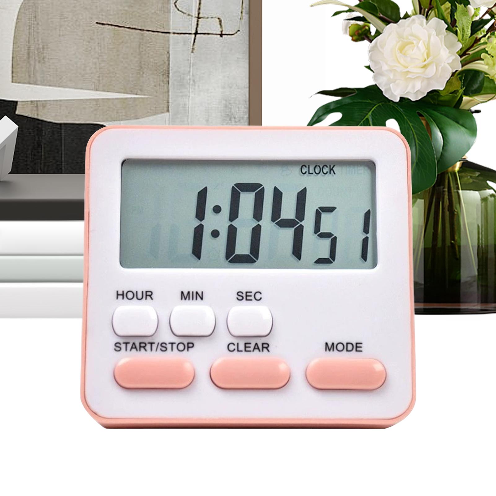 Baking Kitchen Hourly - 新しいデジタルキッチンタイマー、大型ディスプレイ付き、24時間カウントダウンアラーム、料理、ベーキング、勉強、ワークアウト、ゲーム、教室用