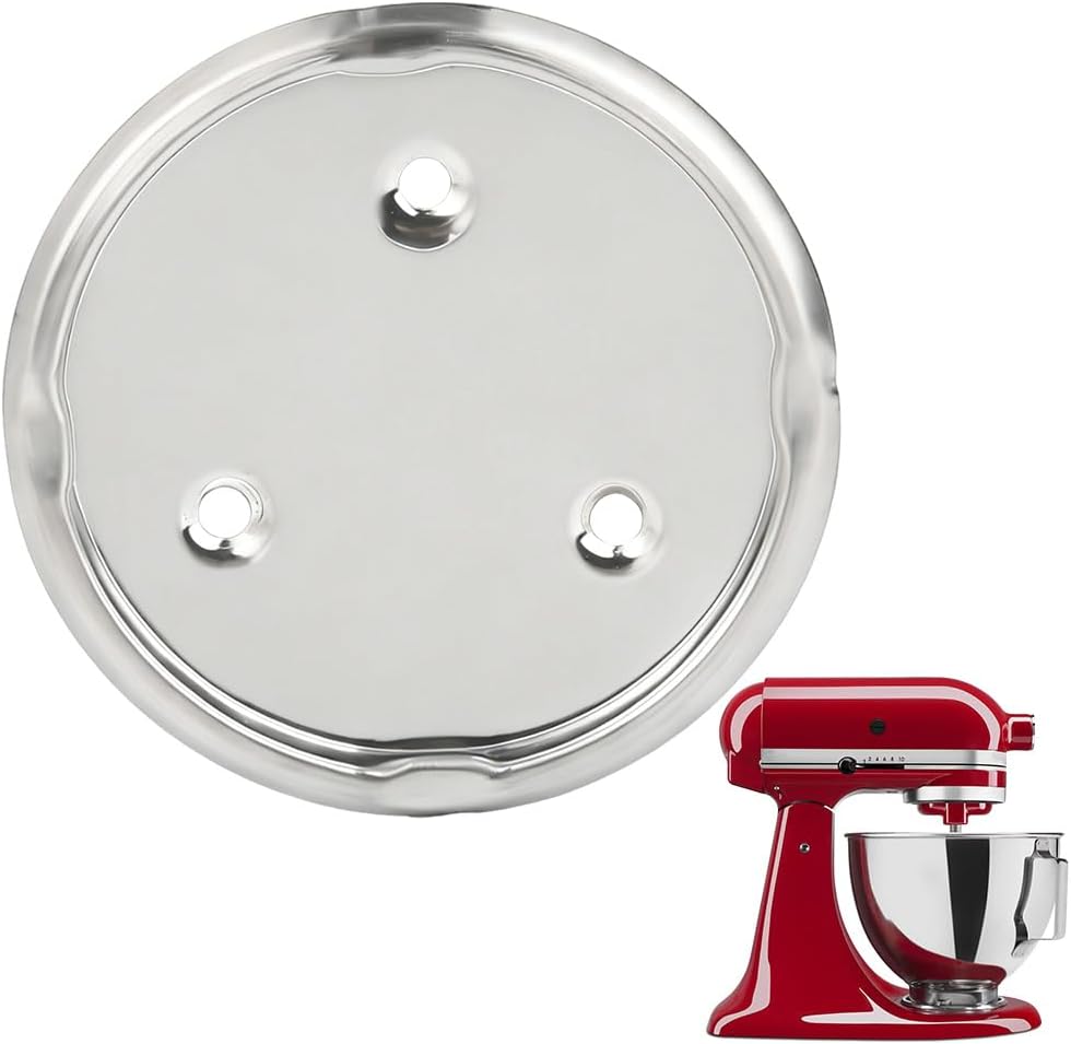 Kitchenaid Baking Set - アップグレードされた W10191926 ミキサーボウルスクリューキャップ交換用フィット、ワールプール、キッチンエイドミキサー、ステンレススチールに適合