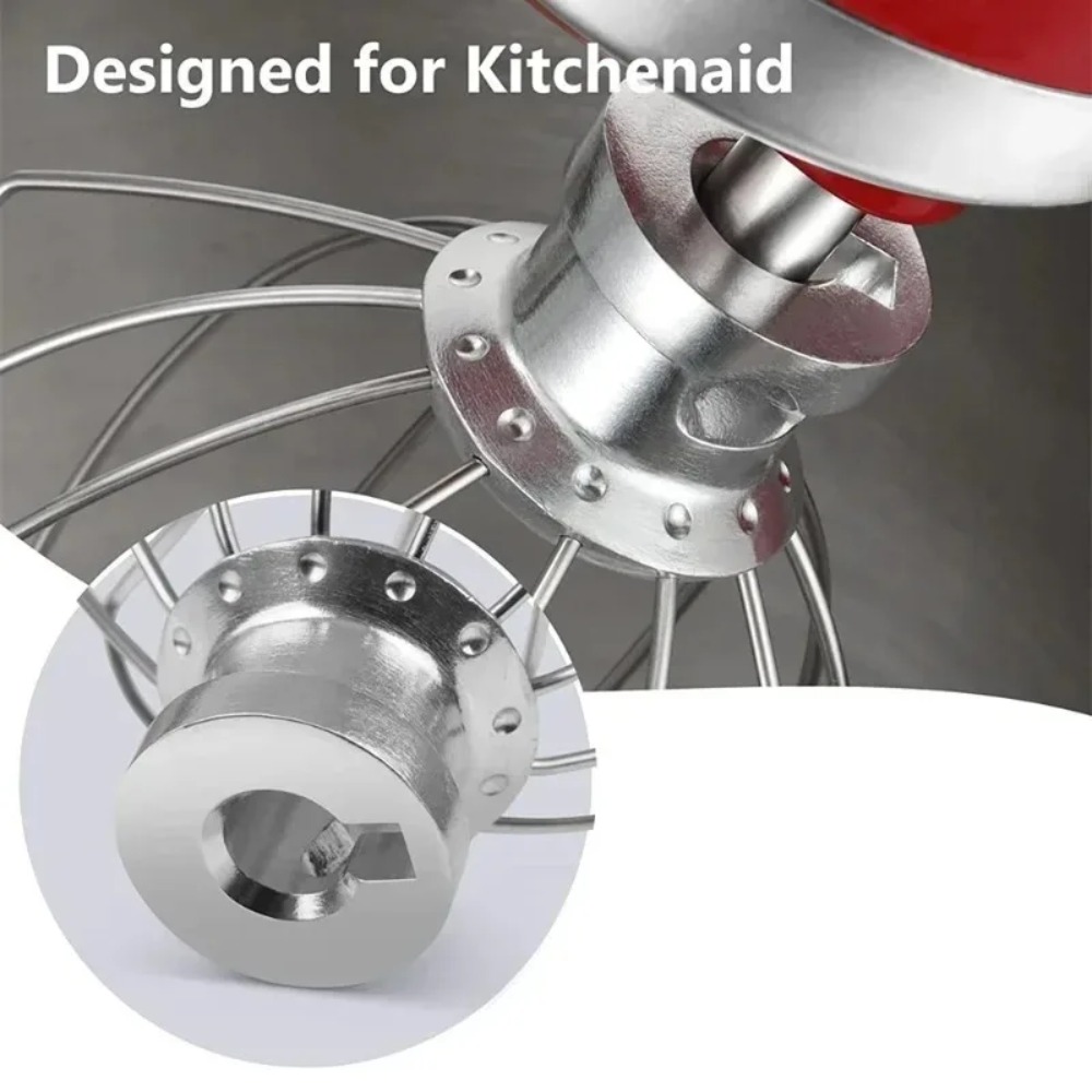 Kitchenaid Baking Set - 6本線スチール製ウィスクホイップ キッチンエイド アーティザンミキサーアクセサリー用、ティルトヘッド4.5＆5クォートボウル対応 K45WWモデル対応