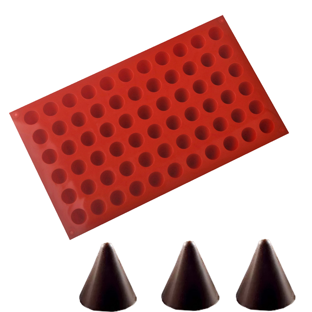 シリコンコーンチョコレートベーキングモールド、食品グレード、 - Kitchen Equipment For Baking のレビューと価格