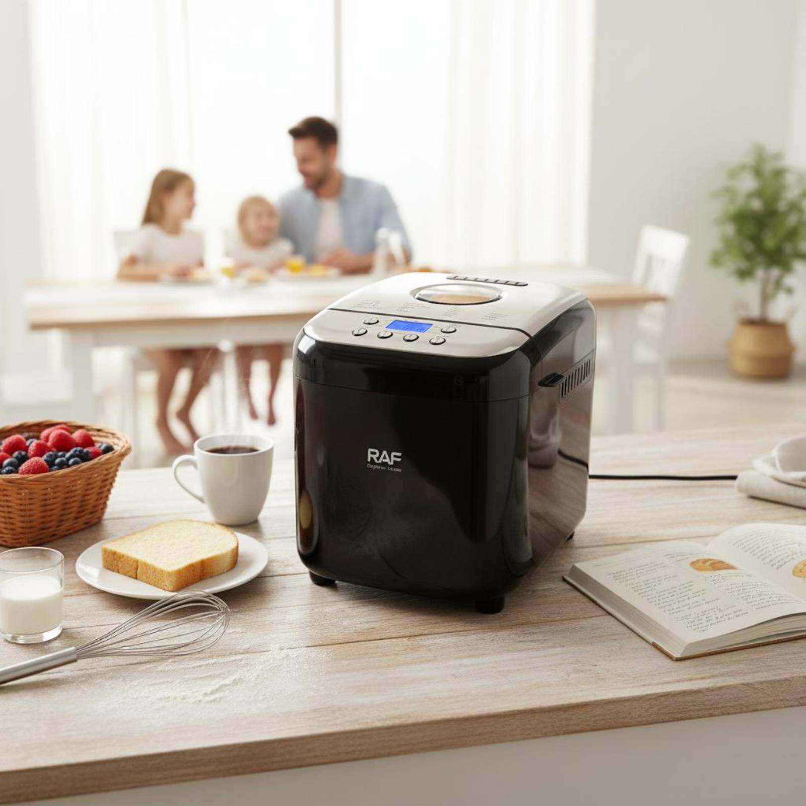 自動パン製造機 3 in 1 パン焼き機 パン生地調理器 定 - Baking Kitchen Hourly のレビューと価格