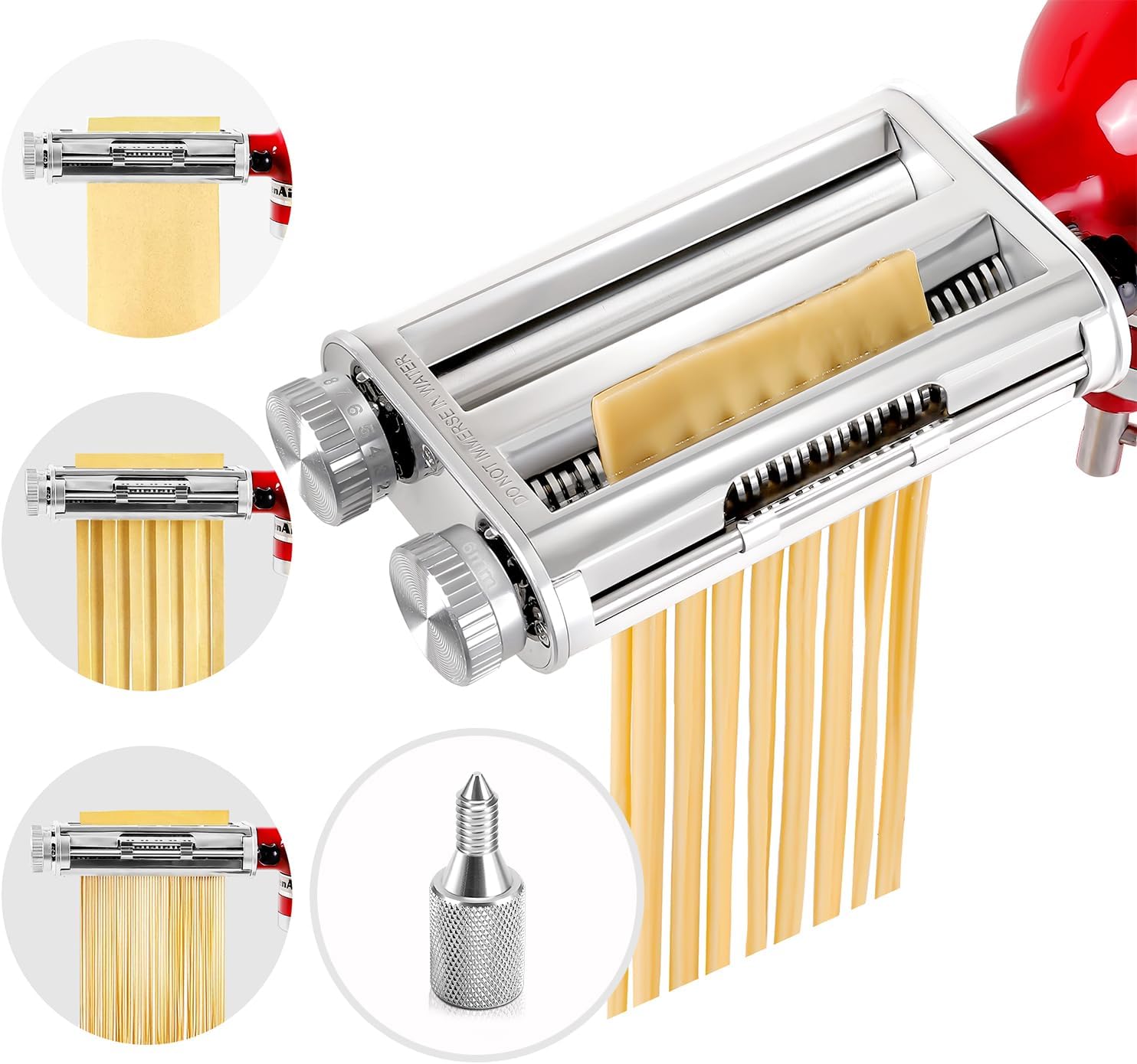 キッチンエイドミキサー3-in-1パスタローラーカッターアタ - Kitchenaid Baking Set のレビューと価格