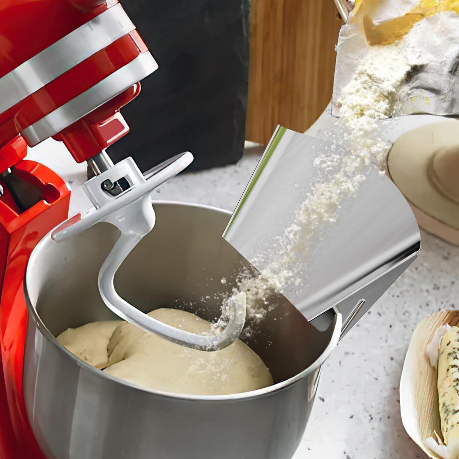 キッチンエイドスタンドミキサーステンレススチールボウル用ポア - Kitchenaid Baking Set のレビューと価格