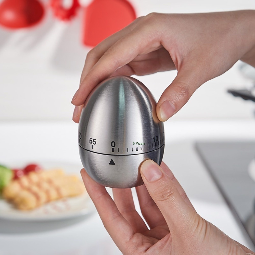 創造的な卵型の機械式タイマー 60分カウントダウン キッチン - Baking Kitchen Hourly のレビューと価格