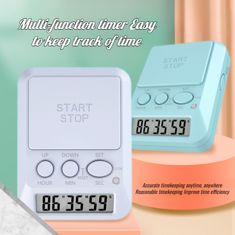 学生用ビジュアルクッキングタイマー デジタルディスプレイ 多 - Baking Kitchen Hourly のレビューと価格