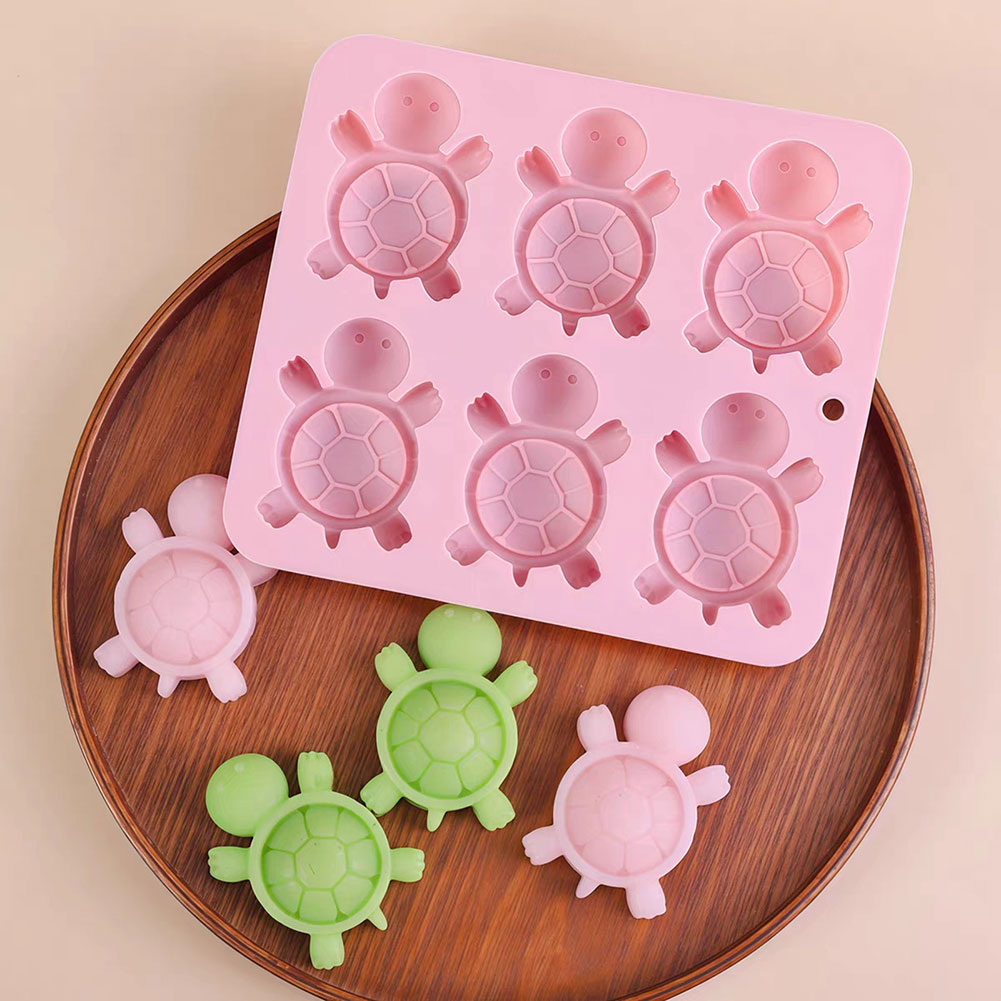 カメのアイストレイ3Dカメのウミガメのシリコン型DIYアイス - Kitchen Baking Tray のレビューと価格