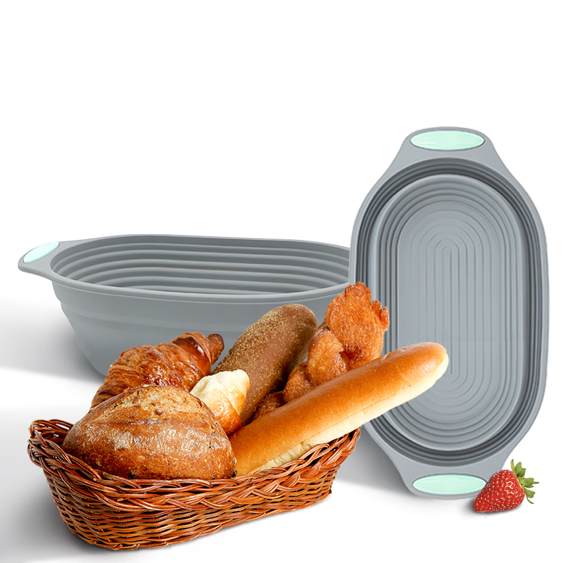 1PC シリコン製折りたたみ式バンネットパン発酵バスケット  - Kitchen Equipment For Baking のレビューと価格
