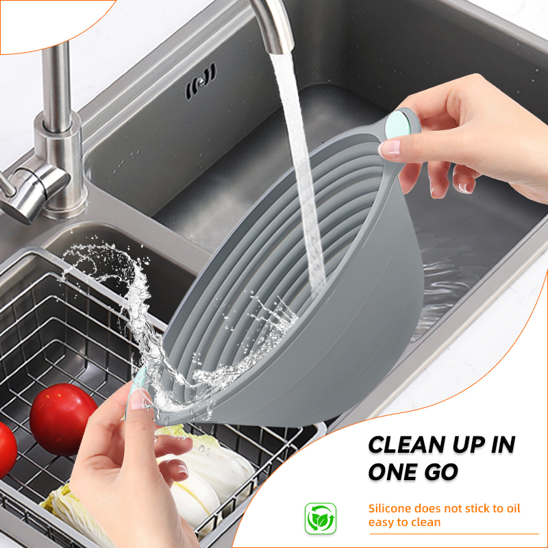 1PC シリコン製折りたたみ式バンネットパン発酵バスケット  - Kitchen Equipment For Baking のレビューと価格