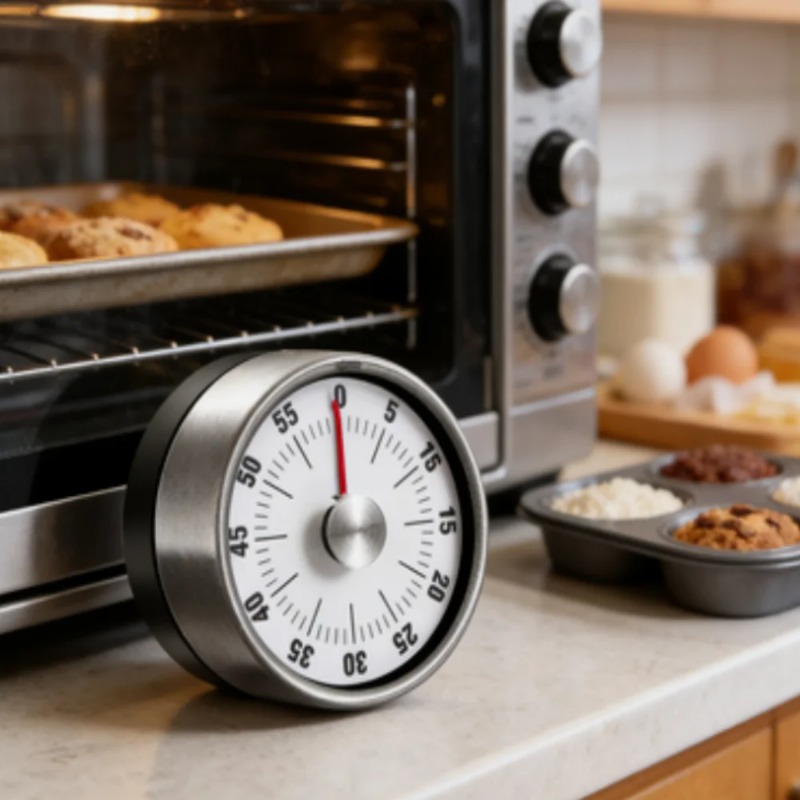 1pc ビジュアルタイマー機械式カウントダウンタイマーキッチ - Baking Kitchen Hourly のレビューと価格