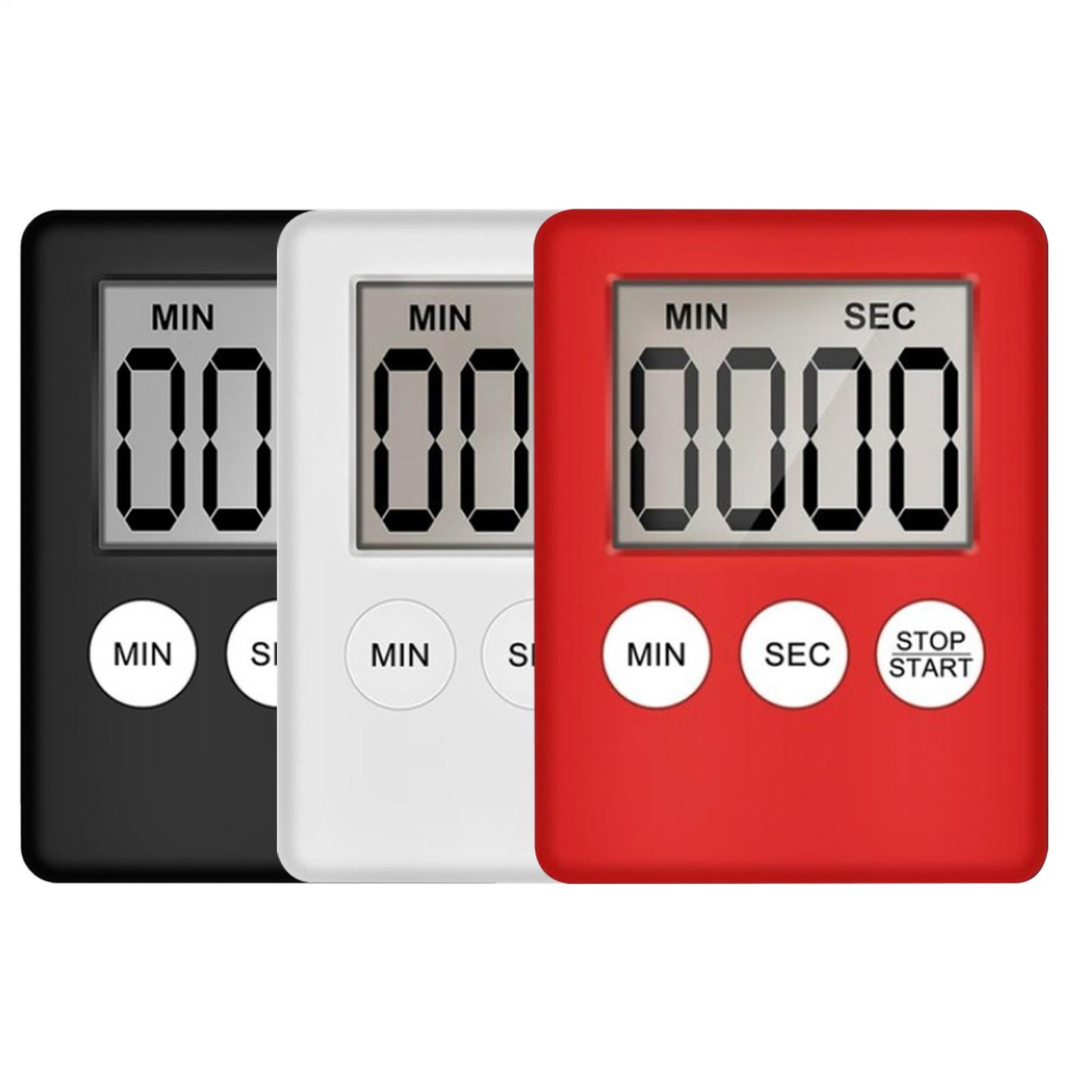 磁気キッチンタイマーデジタルクッキングベーキングLCDカウン - Baking Kitchen Hourly のレビューと価格