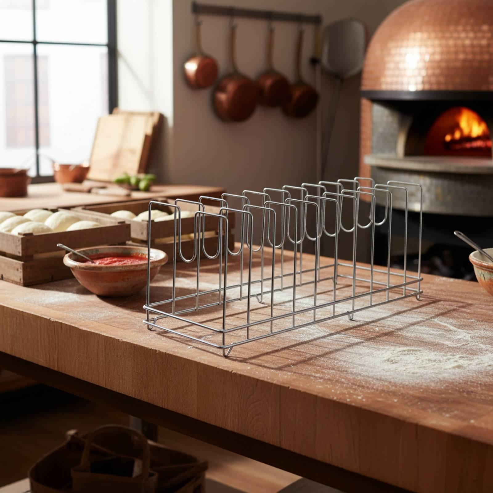 ベーキングパンオーガナイザー用縦型キッチンシェルフラック、安 - Kitchen Cabinet Baking Organizer のレビューと価格