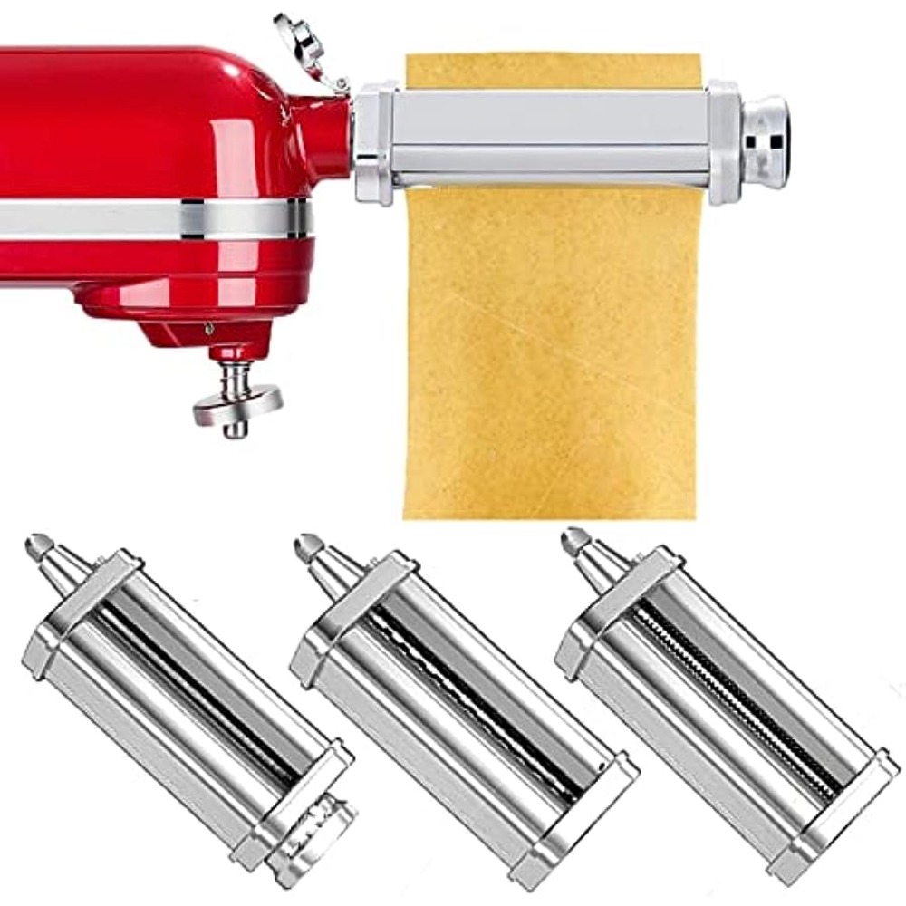 キッチンパスタマシン用、ステンレス製パスタスタンドミキサー、 - Kitchenaid Baking Set のレビューと価格