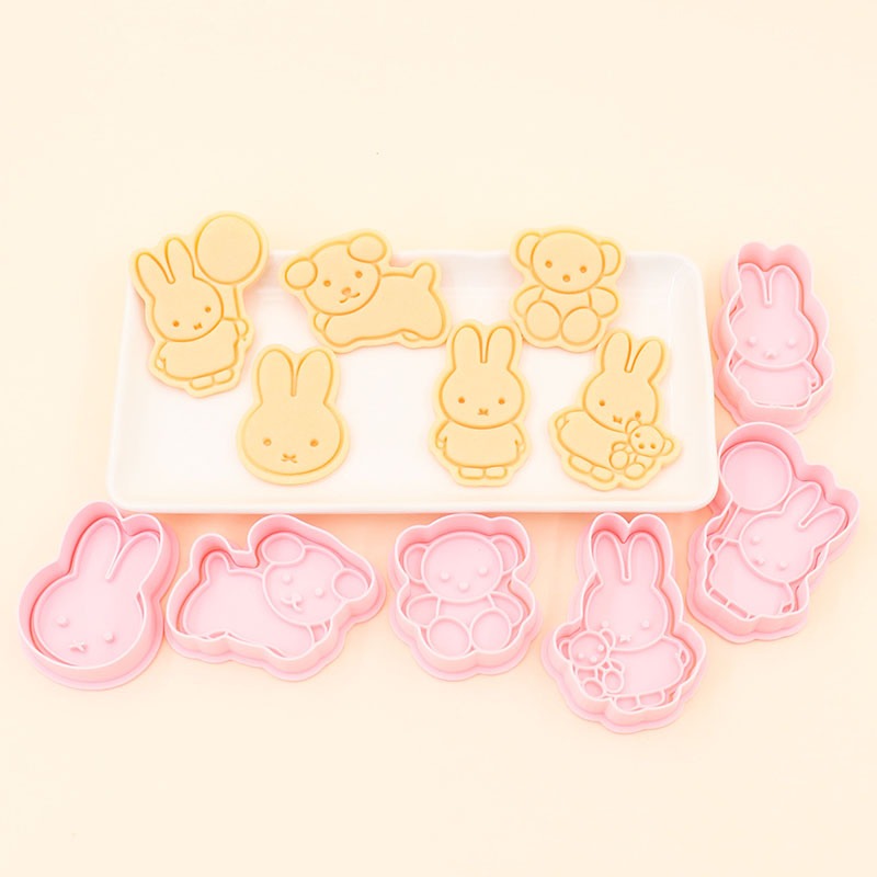 ミッフィーシリーズ漫画クッキー型かわいいDIYシミュレーショ - Kitchen Equipment For Baking のレビューと価格