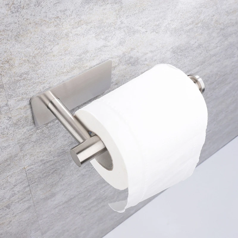 粘着トイレットペーパーホルダーオーガナイザーパンチフリーティ - Kitchen Baking Paper Holder のレビューと価格