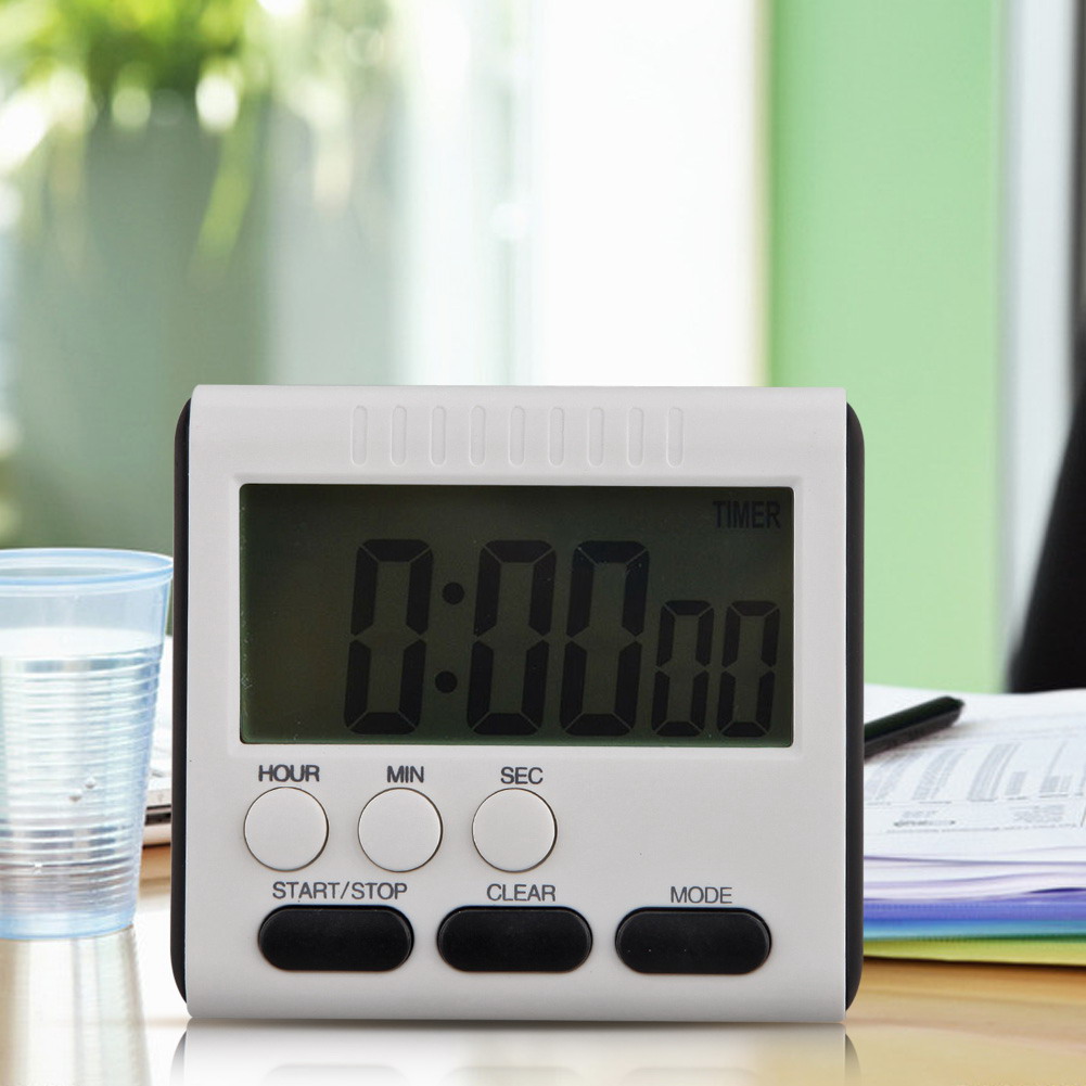 多機能キッチン電子時計 ポータブルベーキングタイマー LCD - Baking Kitchen Hourly のレビューと価格