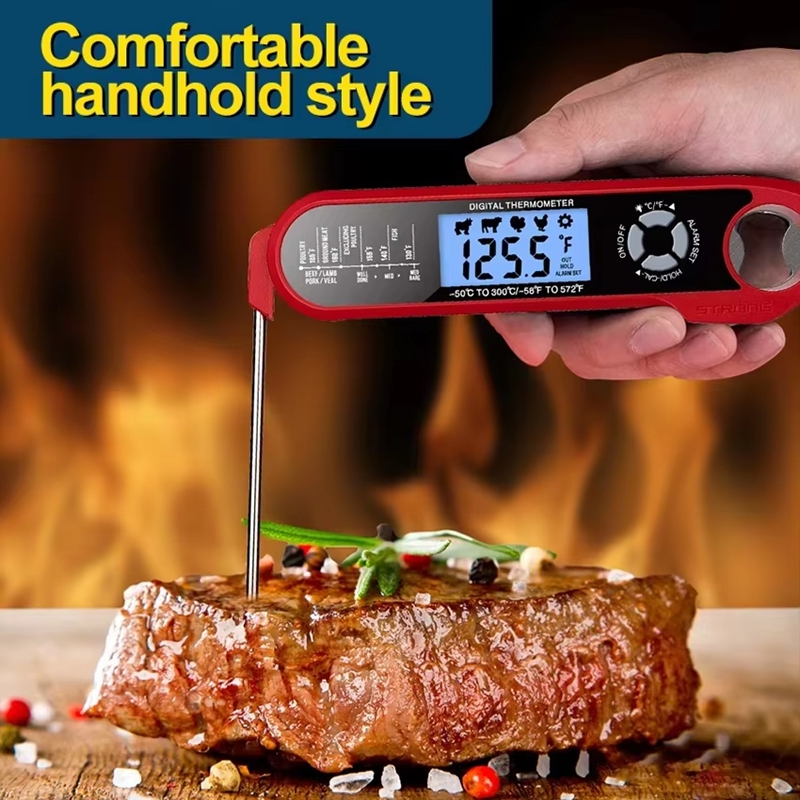 肉用温度計デュアルプローブデジタルキッチン調理用温度計肉食品 - Kitchen Equipment For Baking のレビューと価格