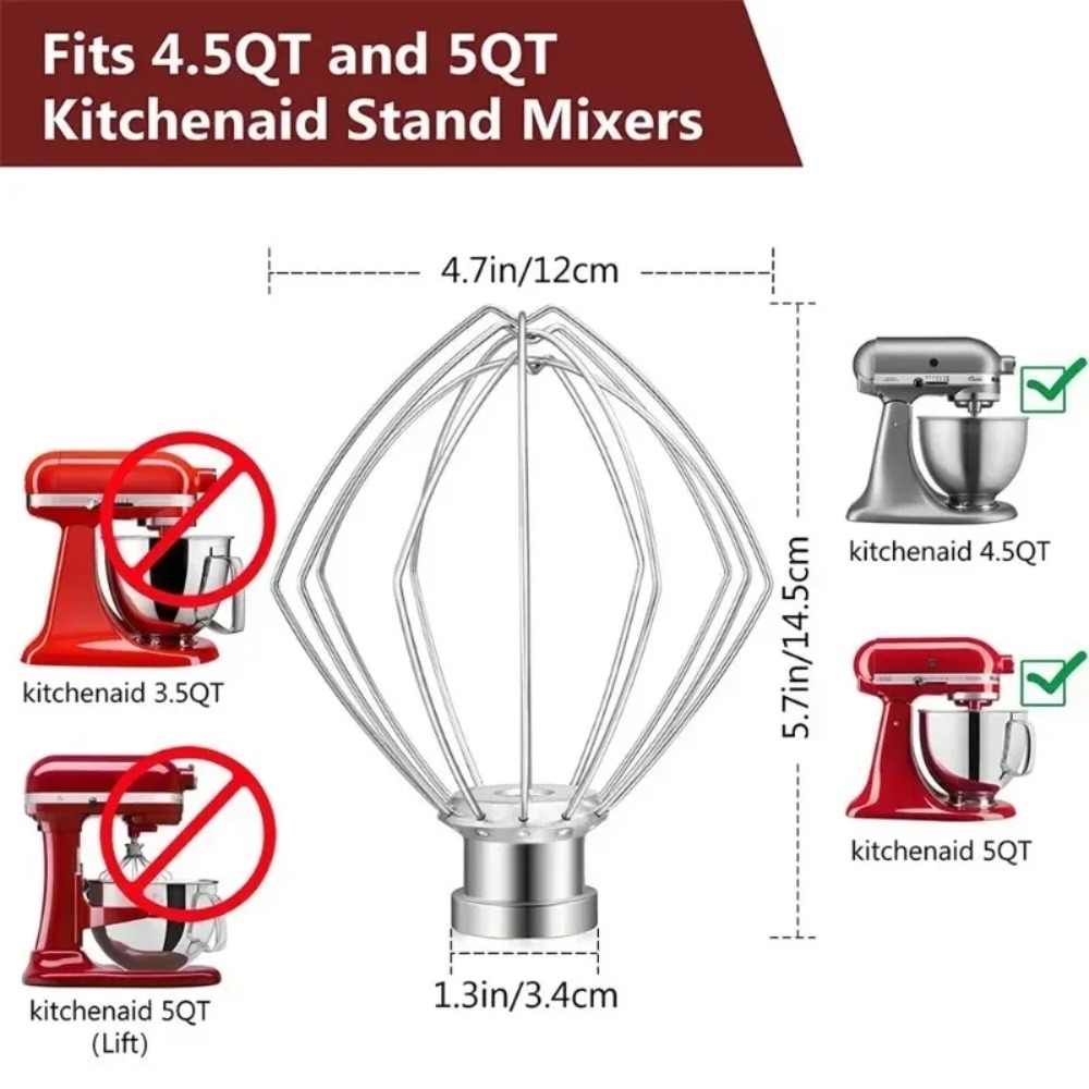 6本線スチール製ウィスクホイップ キッチンエイド アーティザ - Kitchenaid Baking Set のレビューと価格