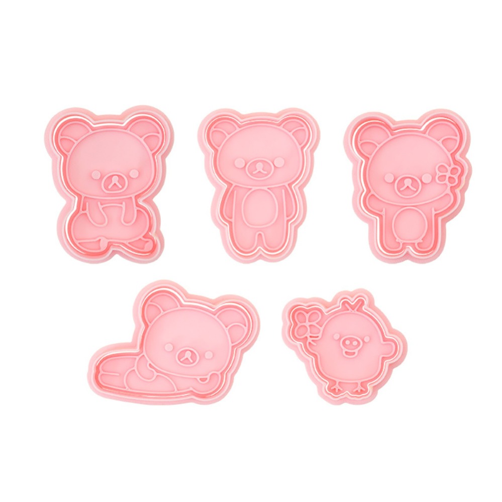 クッキーカッター漫画のクマのビスケット型スタンプキッチンベー - Kitchen Equipment For Baking のレビューと価格